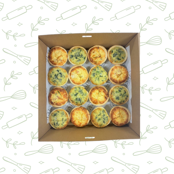 Assorted Mini Quiches - AAL Catering