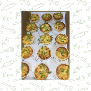 Mini Bacon and Cheese Quiches